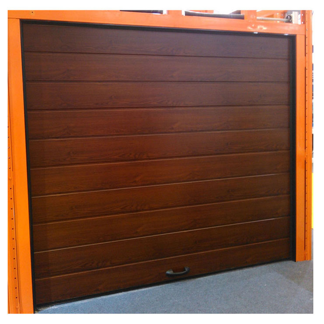 Panel de puerta de mano antipellizco para puerta de garaje de villa, venta directa de fábrica