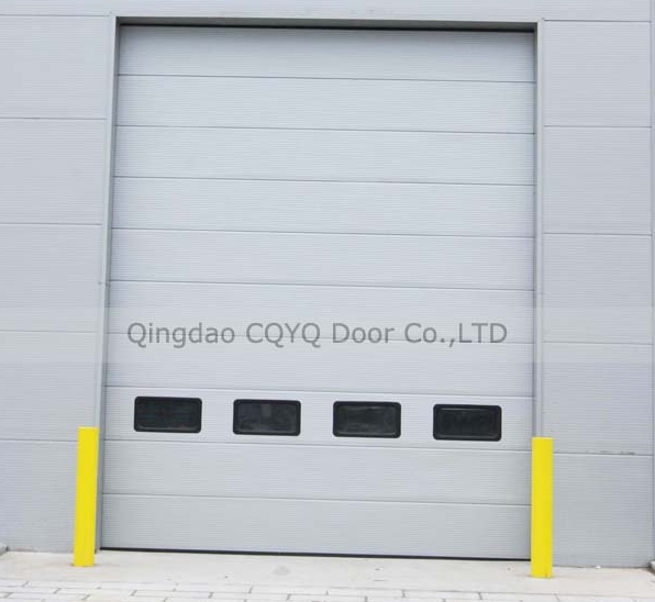 Fabricante de fábrica, venta directa, puerta de garaje de alta calidad, puerta seccional industrial