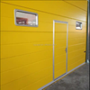 Puerta de garaje comercial de arriba seccional industrial con abridor de puerta eléctrico
