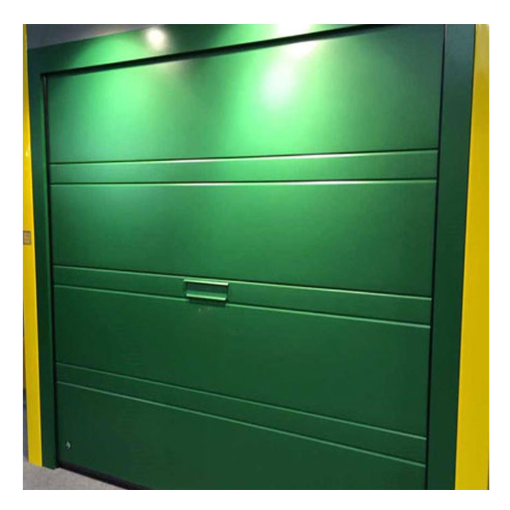 Puerta de garaje eléctrica ecológica y moderna, ecológica
